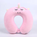 Unicorn Memory Foam Travel Neck Pillow for Girls