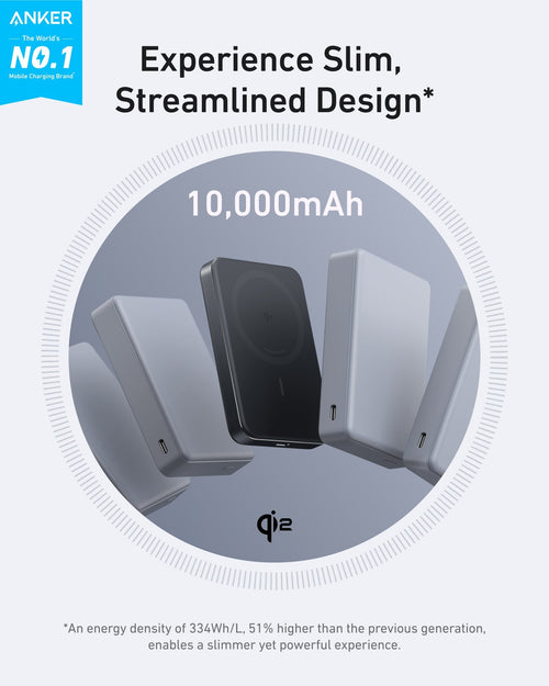 Anker MagGo 10K Slim Magnetic Power Bank