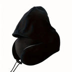 Memory Foam Travel Neck Pillow with Washable Cover