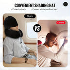 Memory Foam Travel Neck Pillow with Washable Cover