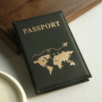 World Map Passport Wallet & Card Holder