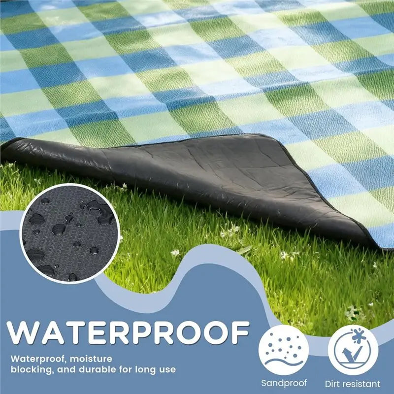 Cozy Foldable Travel Blanket with Carry Strap