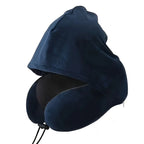 Memory Foam Travel Neck Pillow with Washable Cover