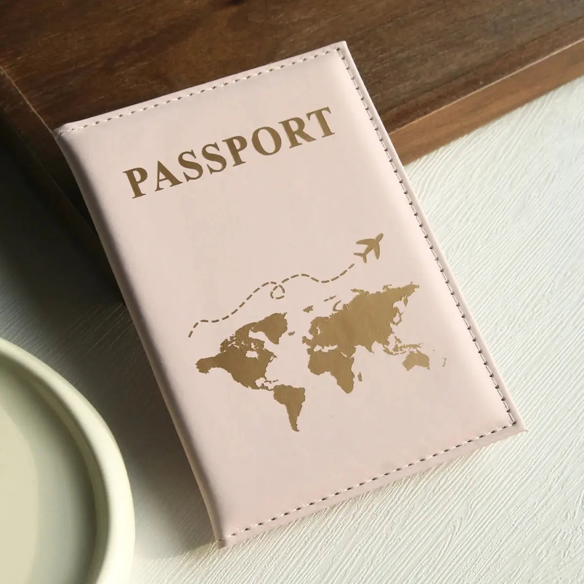 World Map Passport Wallet & Card Holder