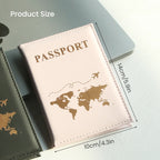 World Map Passport Wallet & Card Holder