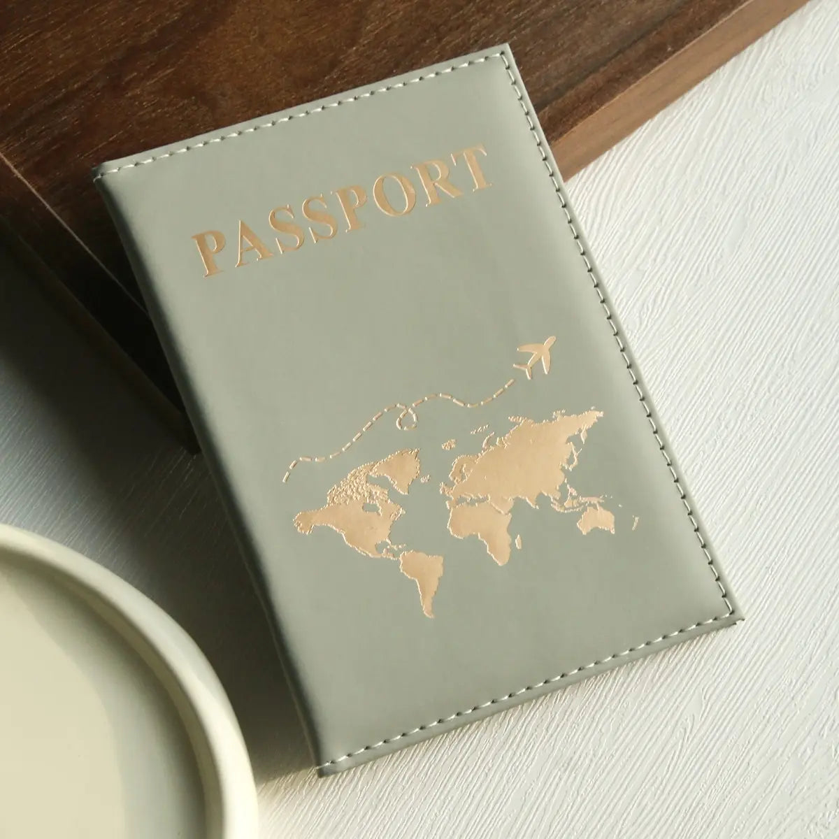 World Map Passport Wallet & Card Holder