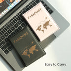 World Map Passport Wallet & Card Holder