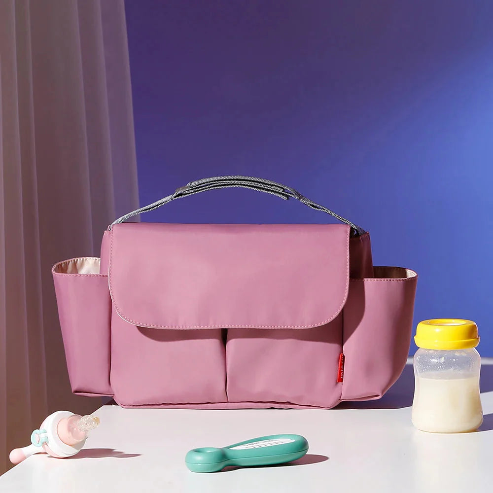 Universal Baby Stroller Organizer with Bottle Holder