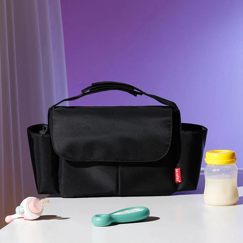 Universal Baby Stroller Organizer with Bottle Holder