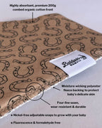 Baby Bandana Bibs – Western Style