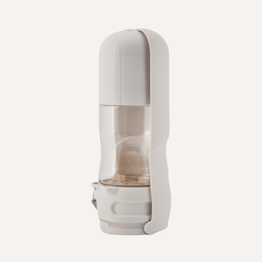 Tilley + Me Travel Dog Water Bottle & Treat Holder – 350mL