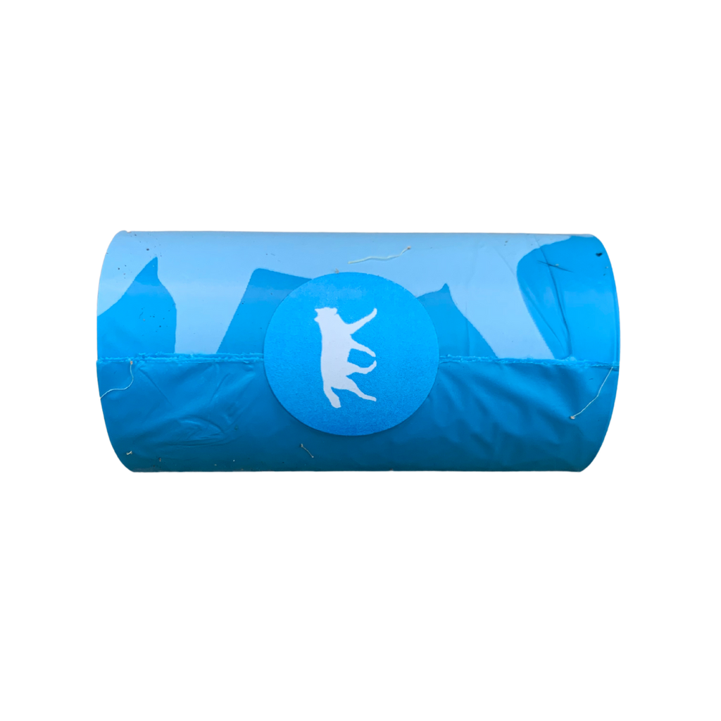 Eco-Friendly Dog Waste Bags & Bamboo Dispenser