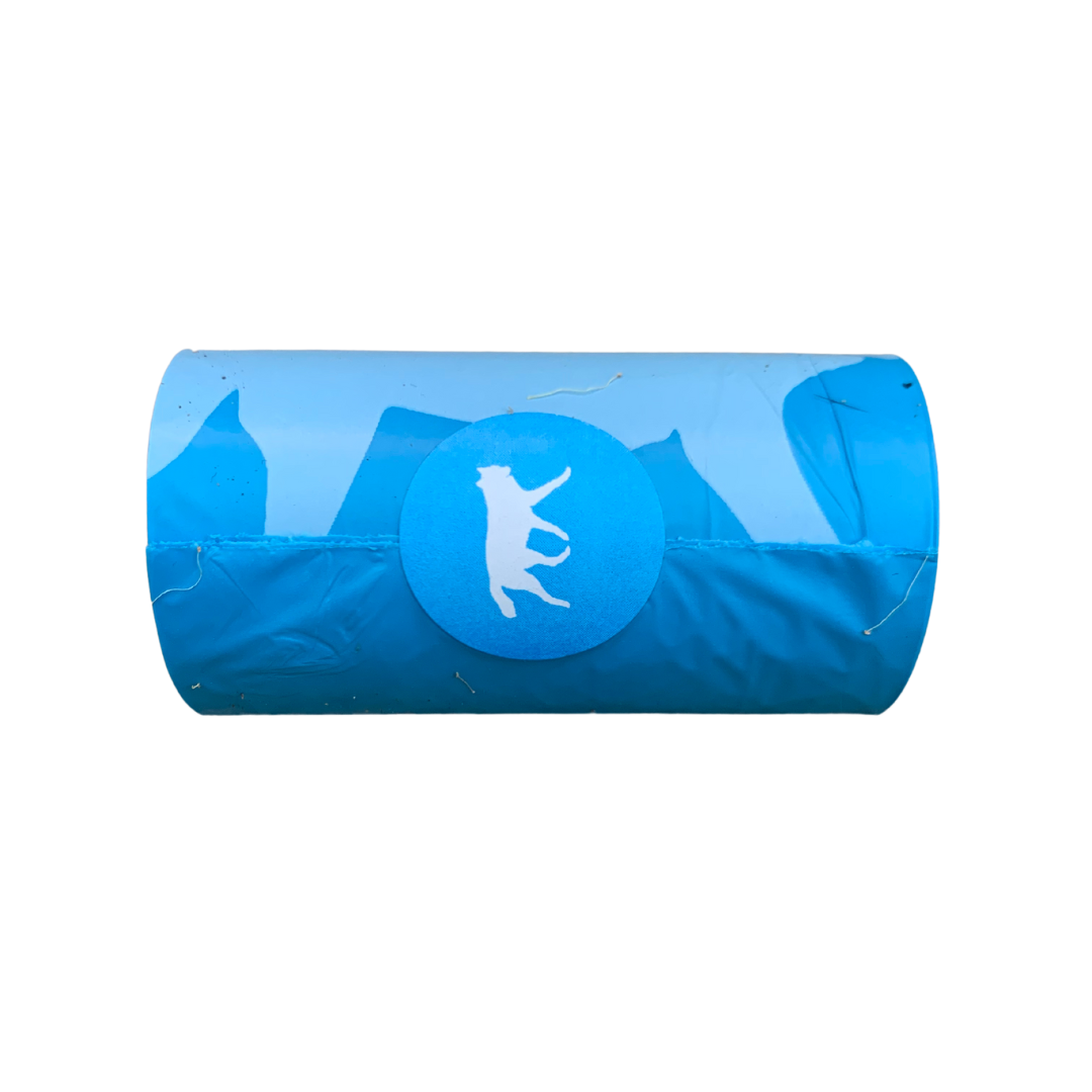 Eco-Friendly Dog Waste Bags & Bamboo Dispenser