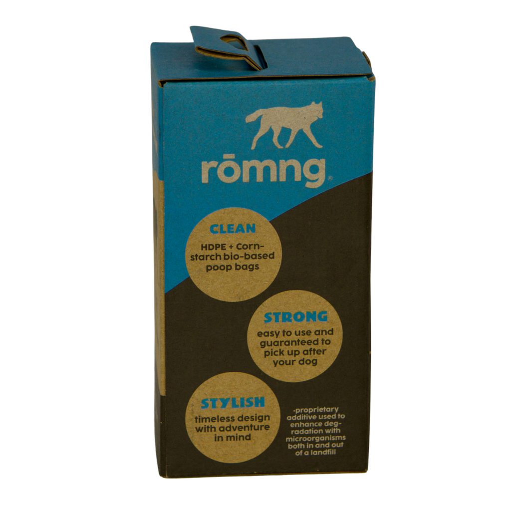 Eco-Friendly Dog Waste Bags & Bamboo Dispenser