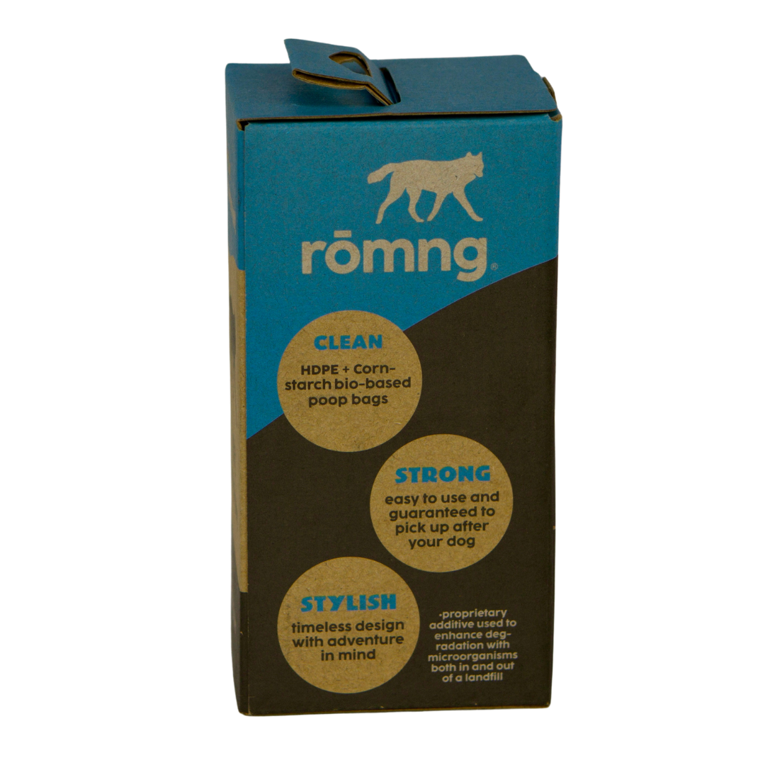 Eco-Friendly Dog Waste Bags & Bamboo Dispenser
