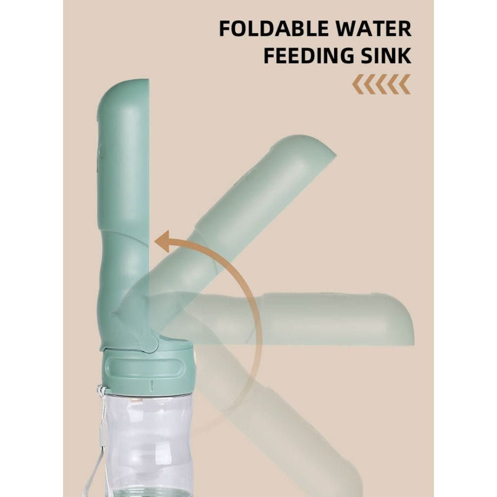Tilley + Me Travel Dog Water Bottle & Treat Holder – 350mL